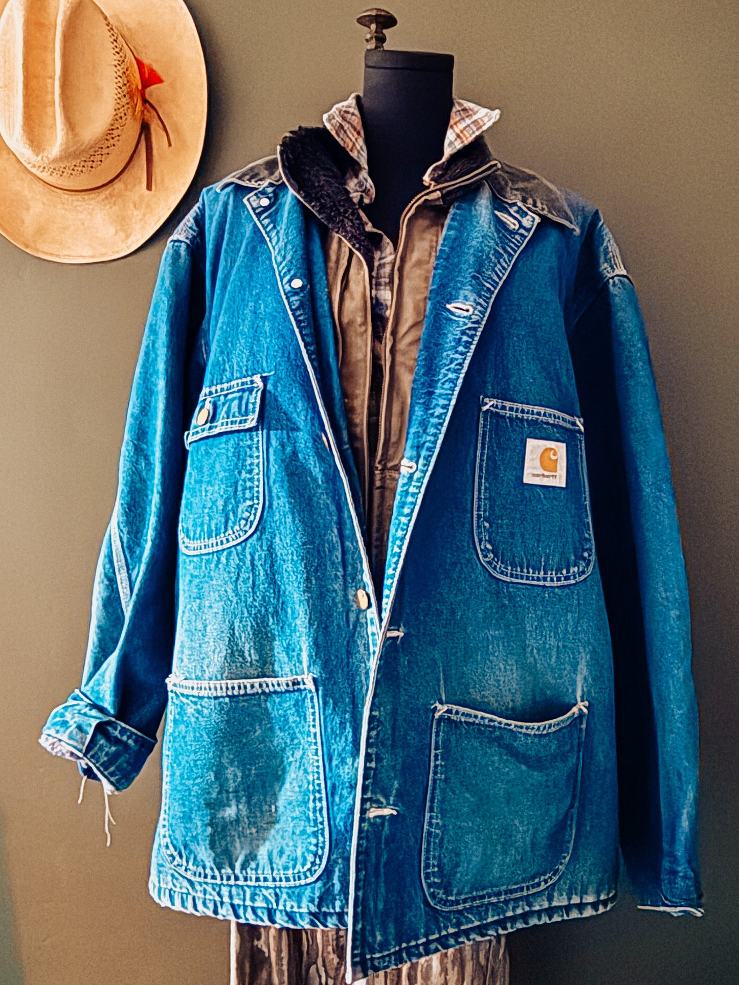 Carhartt Denim Chore Coat | vintage