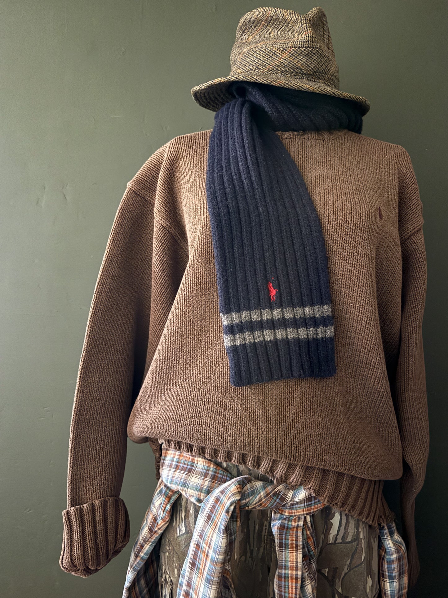 Ralph Lauren Polo Scarf | Red Horse