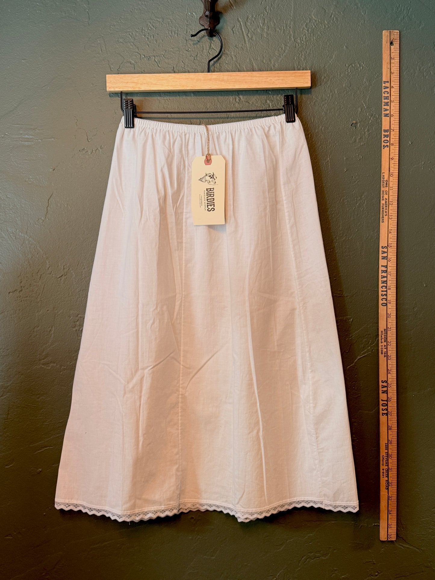 Cotton Slip Skirt