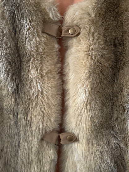 Country Pacer Faux Fur Vest | Vintage