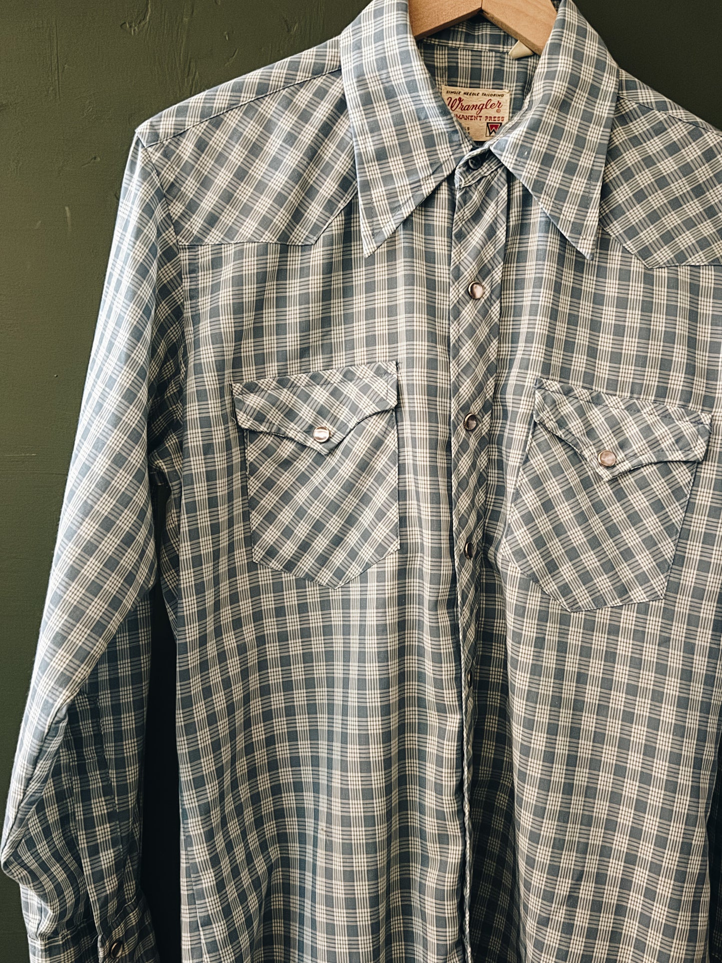 Wrangler Pearl Snap Shirt – Western | Vintage