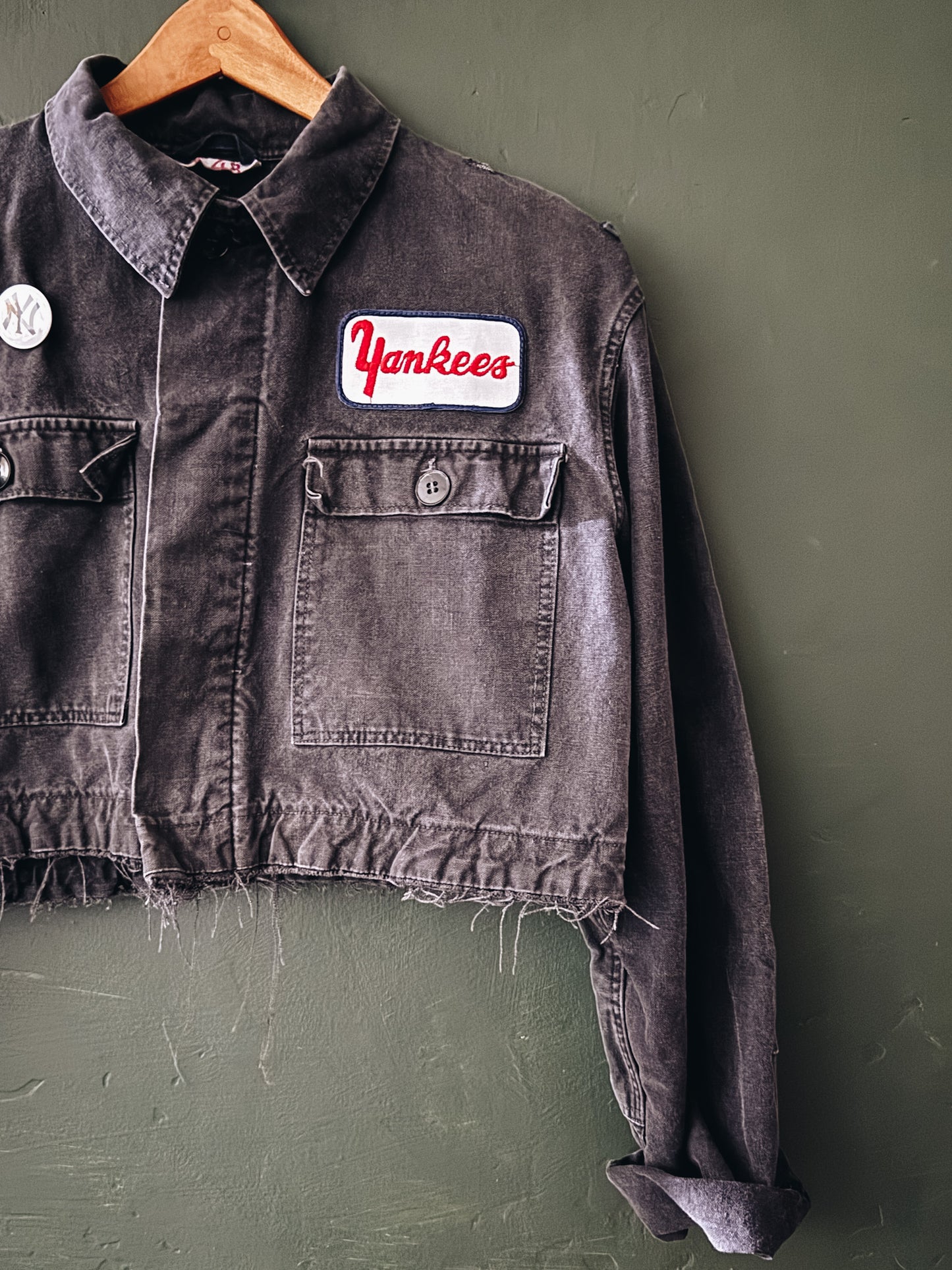 Cropped Workwear Jacket YANKEES – Vintage