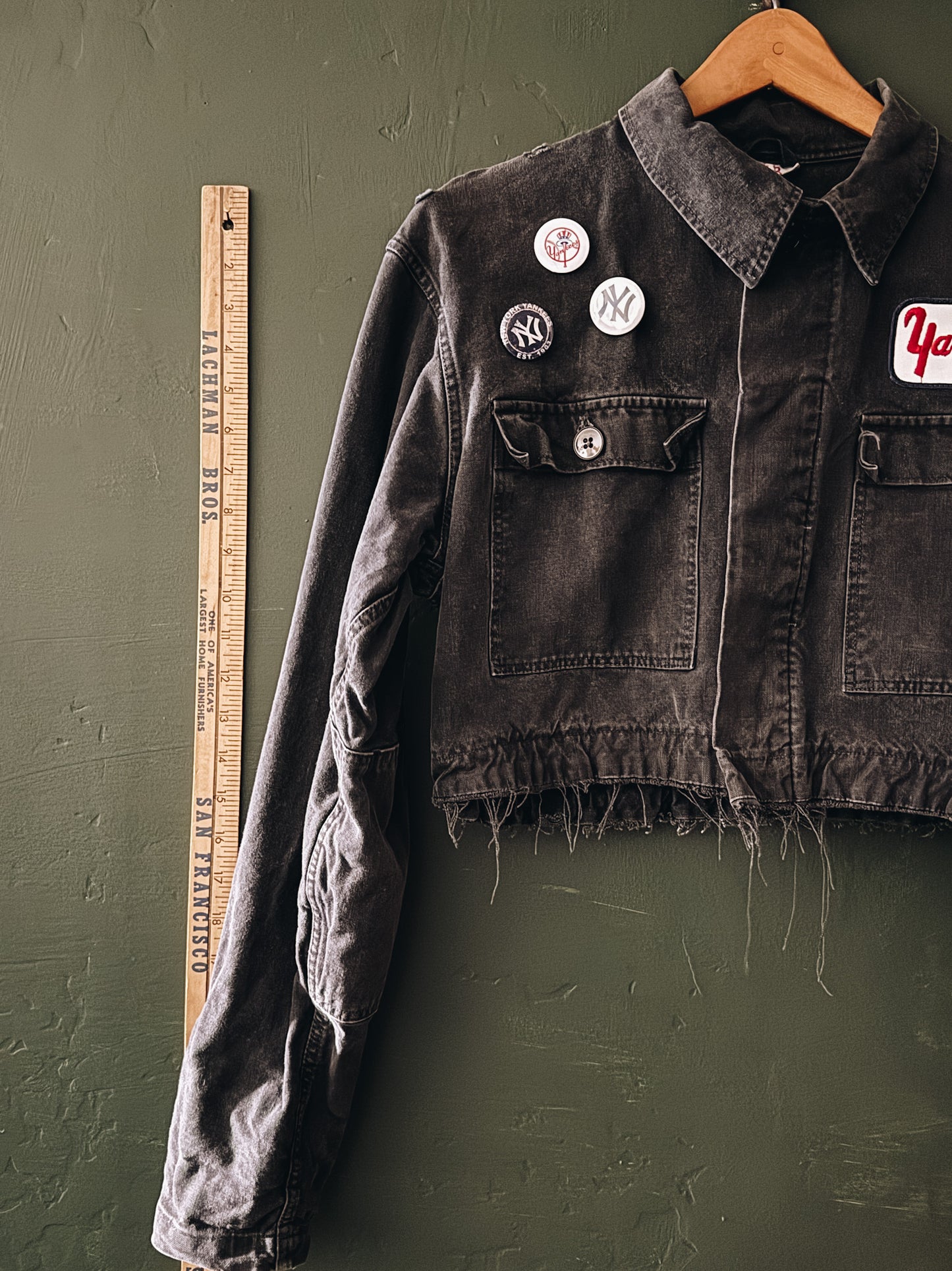 Cropped Workwear Jacket YANKEES – Vintage
