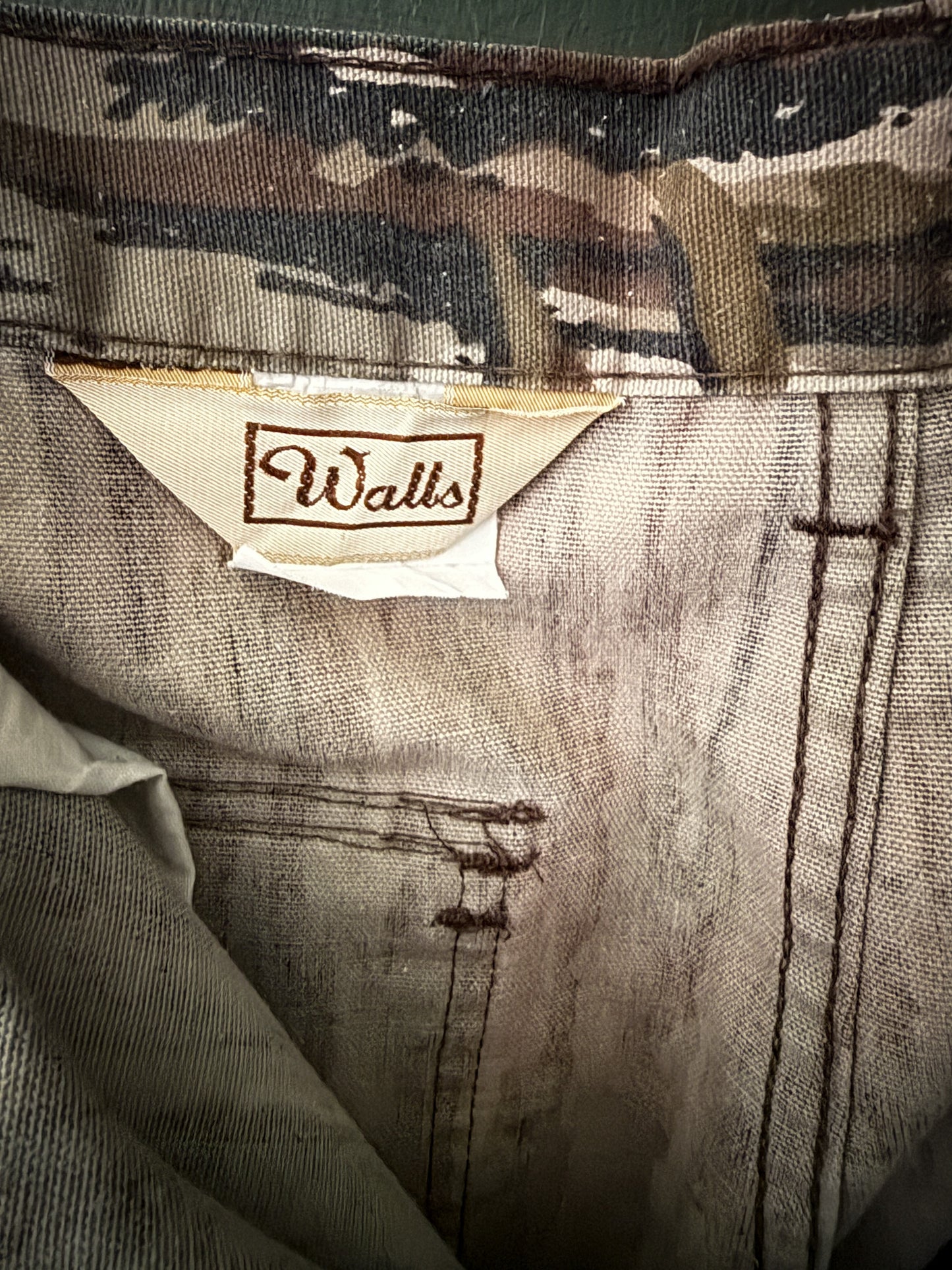 Walls Camo Cargo Pants - Vintage