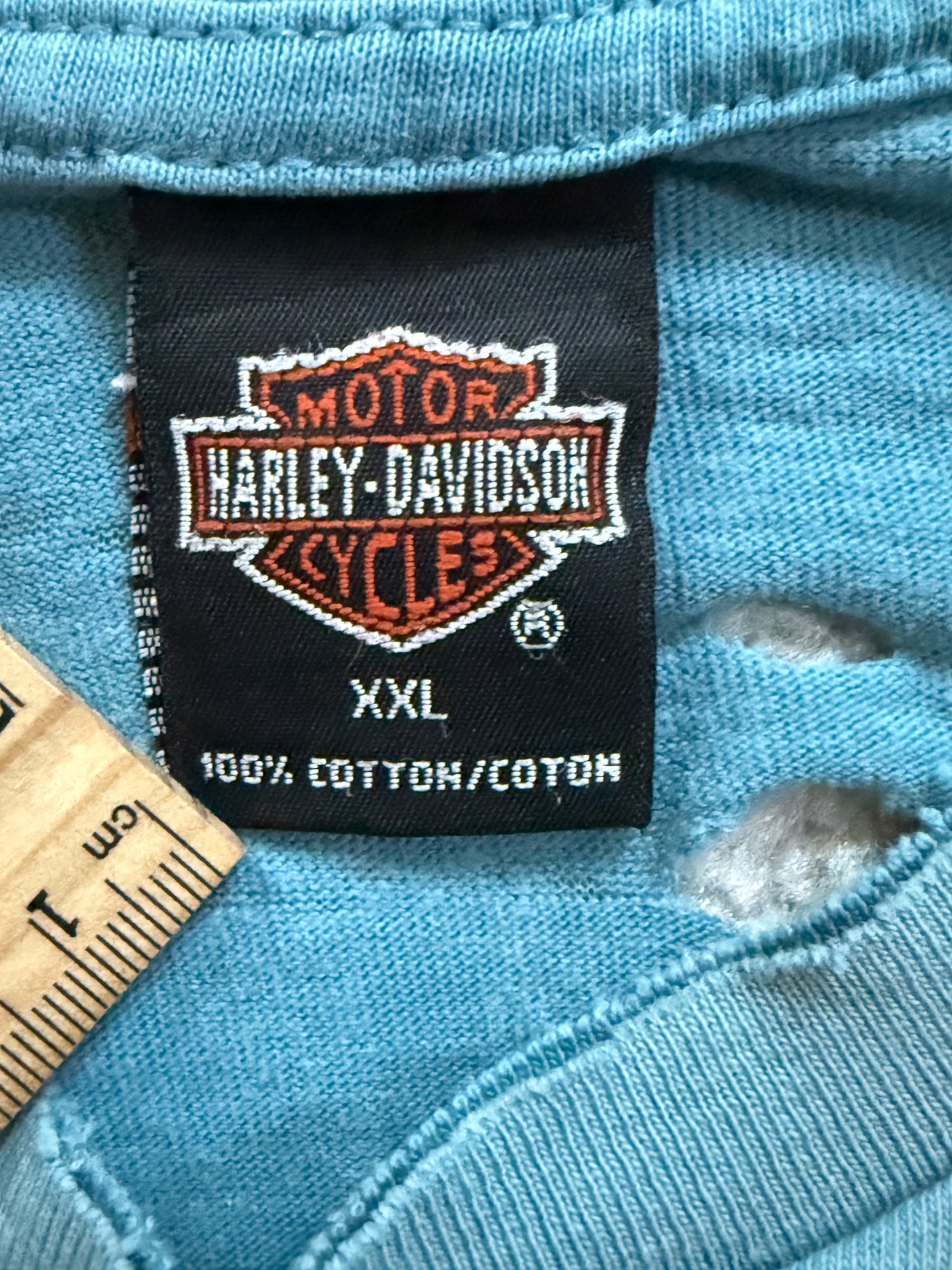 Thrashed Harley Davidson Cut Sleeveless Tee | Vintage