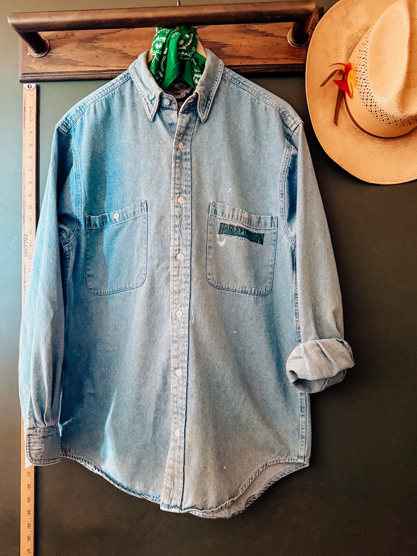Denim Harley Davidson Shirt | Vintage
