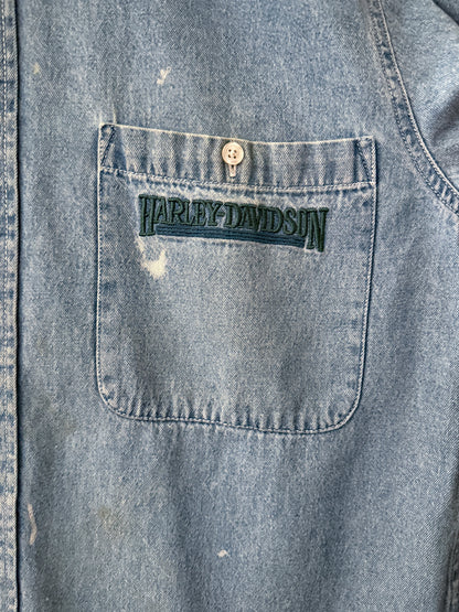 Denim Harley Davidson Shirt | Vintage