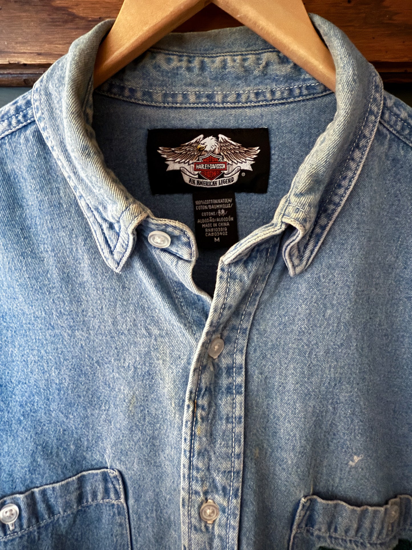 Denim Harley Davidson Shirt | Vintage