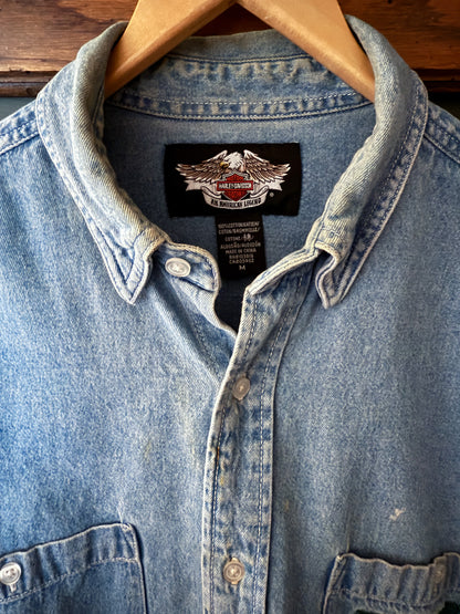 Denim Harley Davidson Shirt | Vintage
