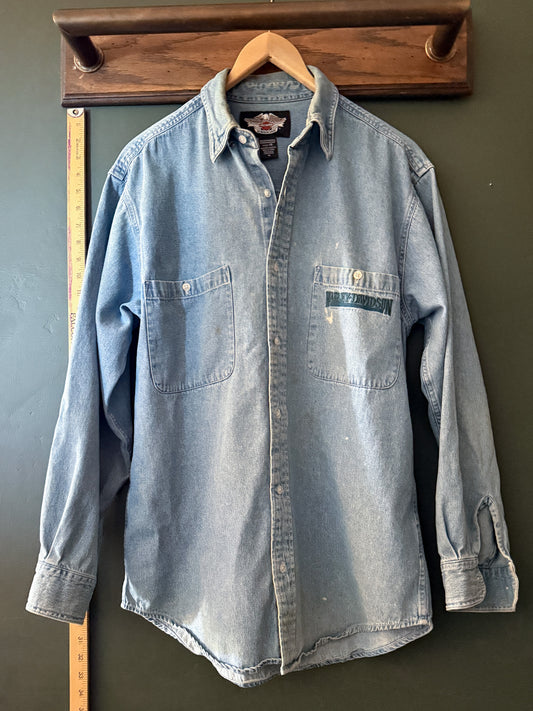 Denim Harley Davidson Shirt | Vintage