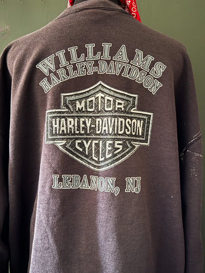 Harley Davidson Sweatshirt Distressed | Vintage