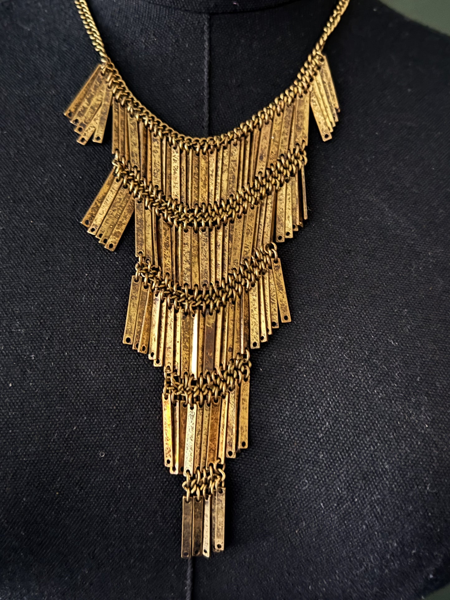 Tassel Bib Necklace