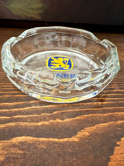 Löwenbräu Glass Ashtray | Vintage Barware