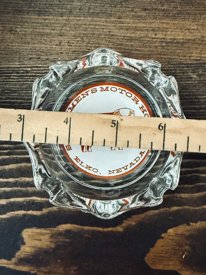 Stockmans Motor Hotel Ashtray | Vintage