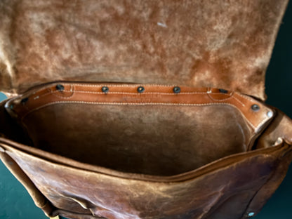 Leather Messenger Bag | United States Postal | 1967
