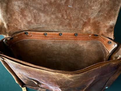 Leather Messenger Bag | United States Postal | 1967