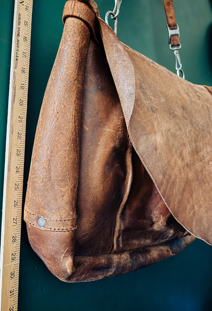 Leather Messenger Bag | United States Postal | 1967
