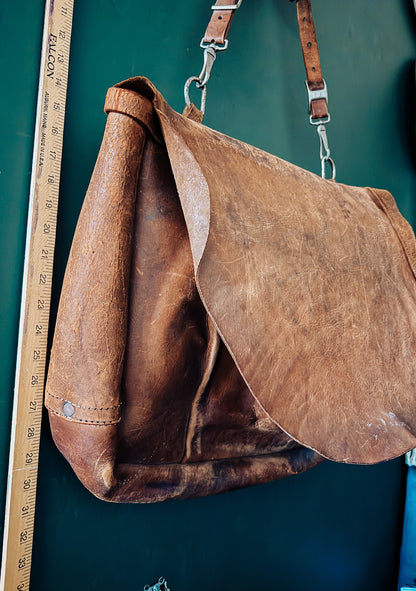Leather Messenger Bag | United States Postal | 1967