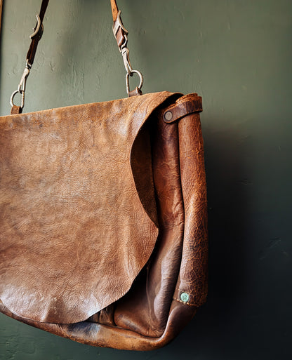 Leather Messenger Bag | United States Postal | 1967