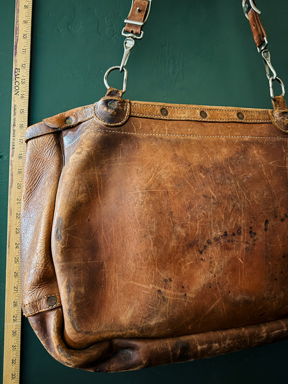 Leather Messenger Bag | United States Postal | 1967