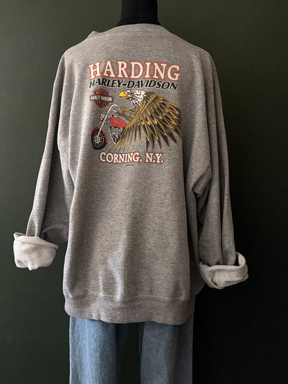 Rare Harley Davidson Hoodless Zip-Up 2000 | Vintage