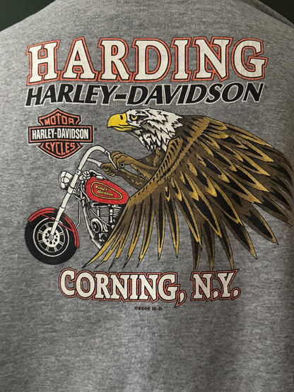Rare Harley Davidson Hoodless Zip-Up 2000 | Vintage