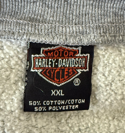 Rare Harley Davidson Hoodless Zip-Up 2000 | Vintage