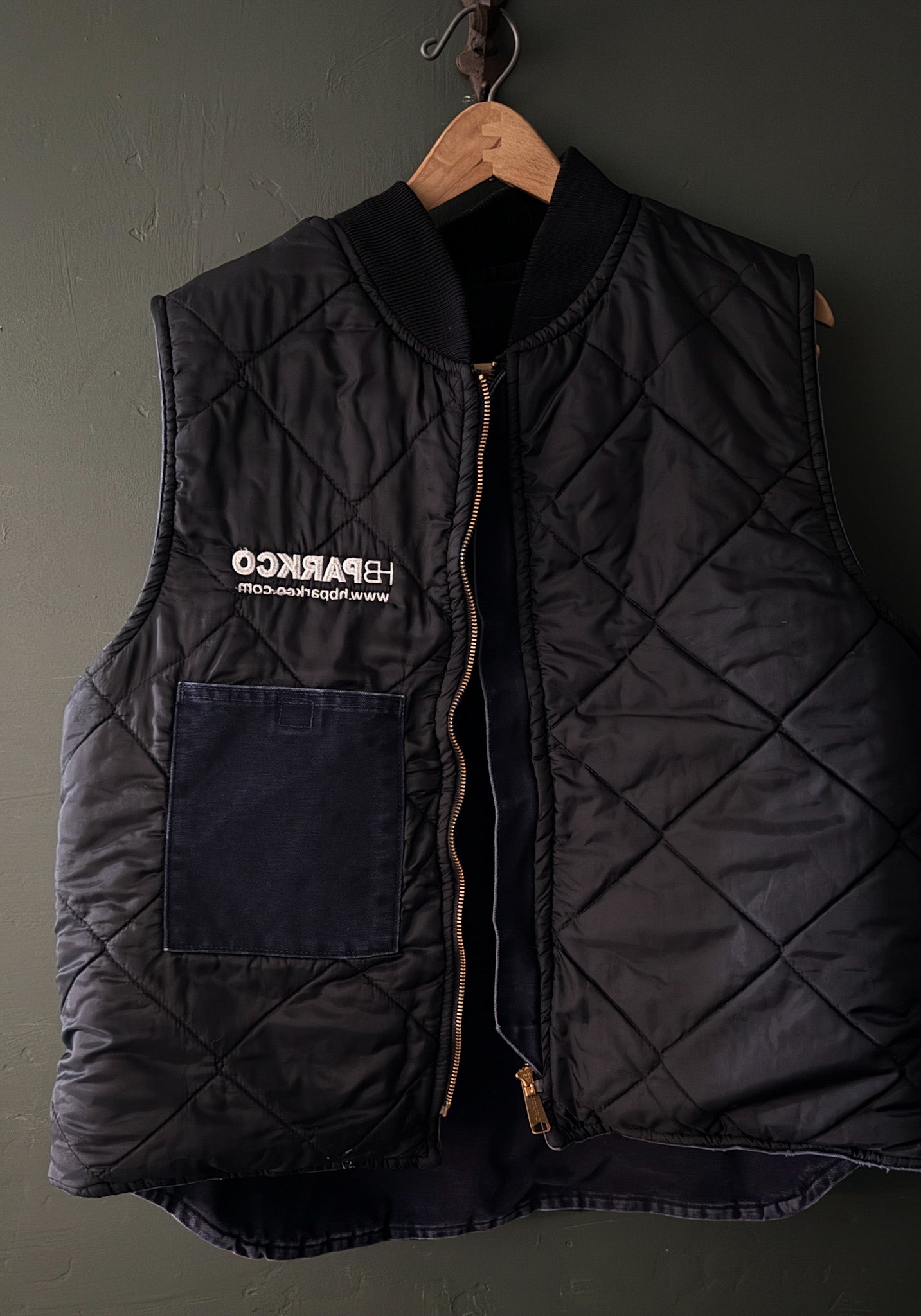 Carhartt Vest Navy Blue | Vintage