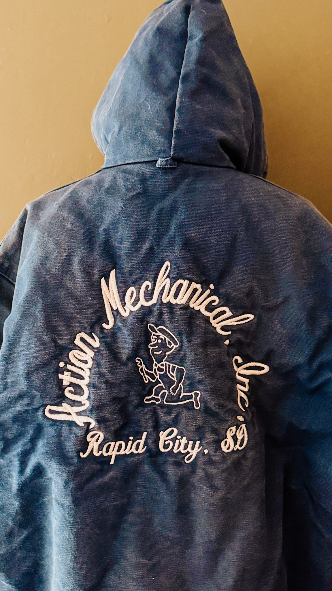 Carhartt Jacket Navy Blue Hooded| Vintage