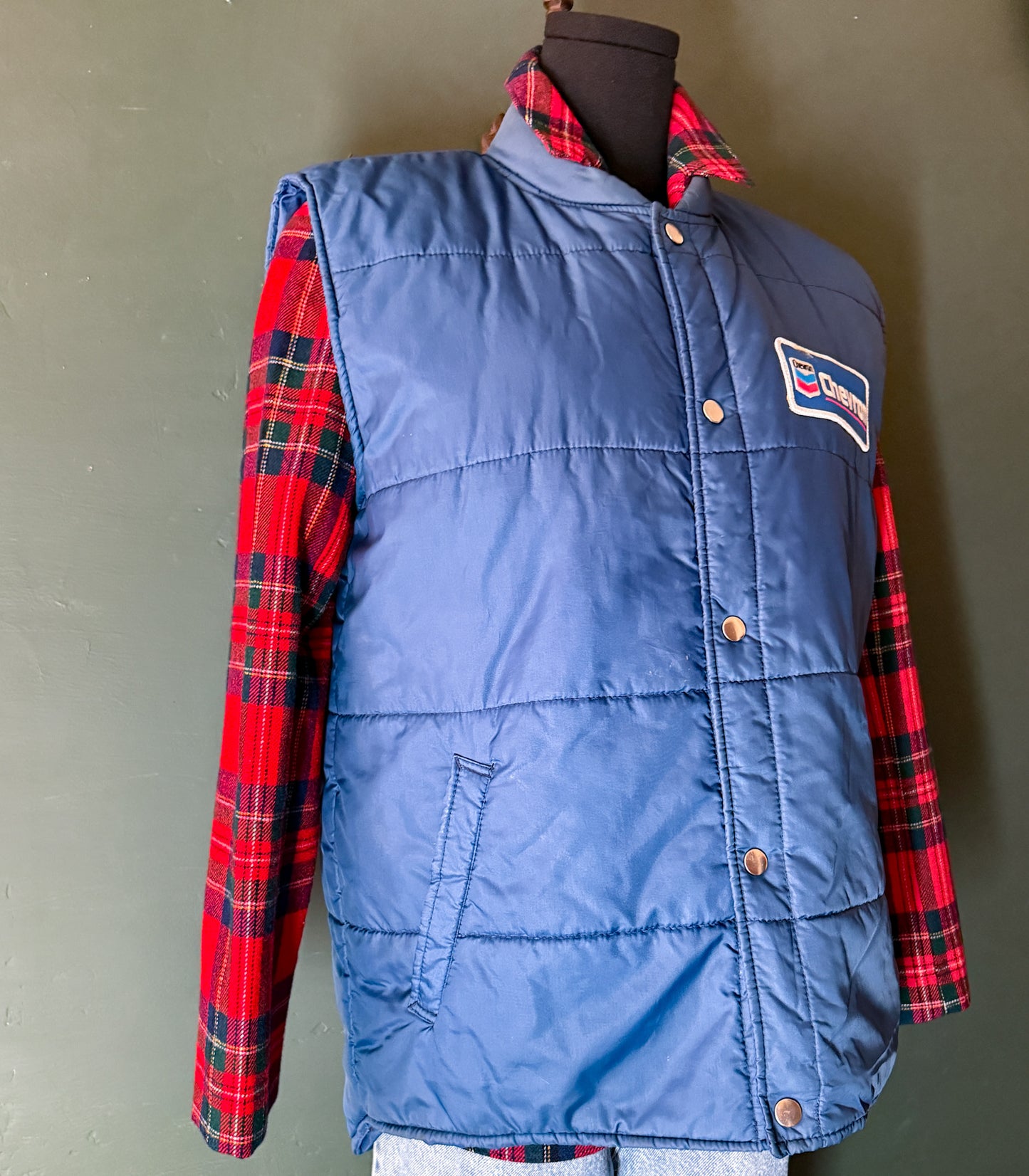 SEARS Workwear Chevron Vest | Vintage