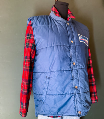 SEARS Workwear Chevron Vest | Vintage