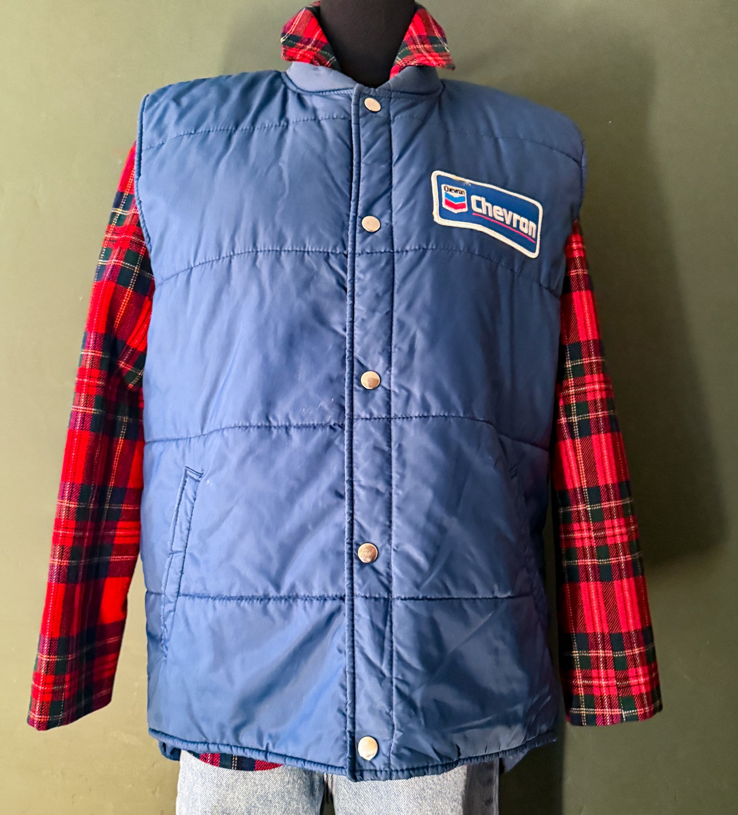 SEARS Workwear Chevron Vest | Vintage