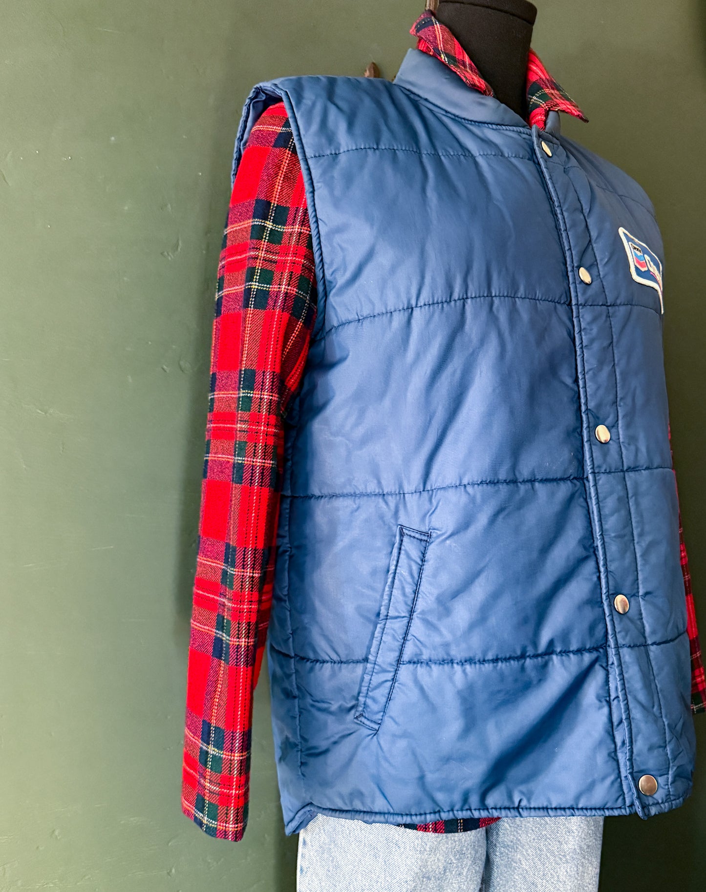 SEARS Workwear Chevron Vest | Vintage