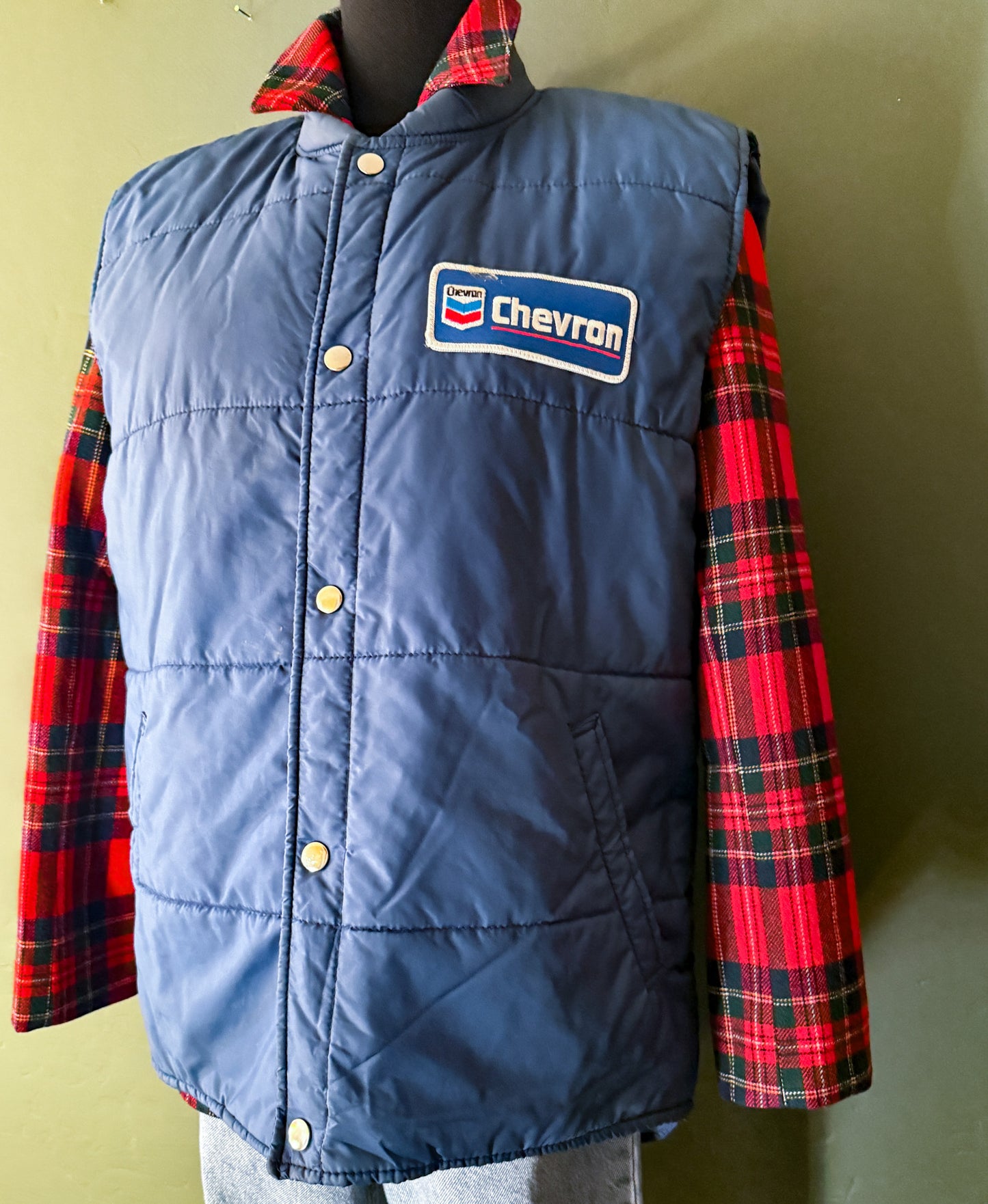 SEARS Workwear Chevron Vest | Vintage