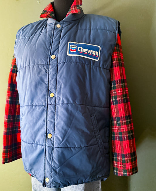 SEARS Workwear Chevron Vest | Vintage