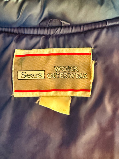 SEARS Workwear Chevron Vest | Vintage