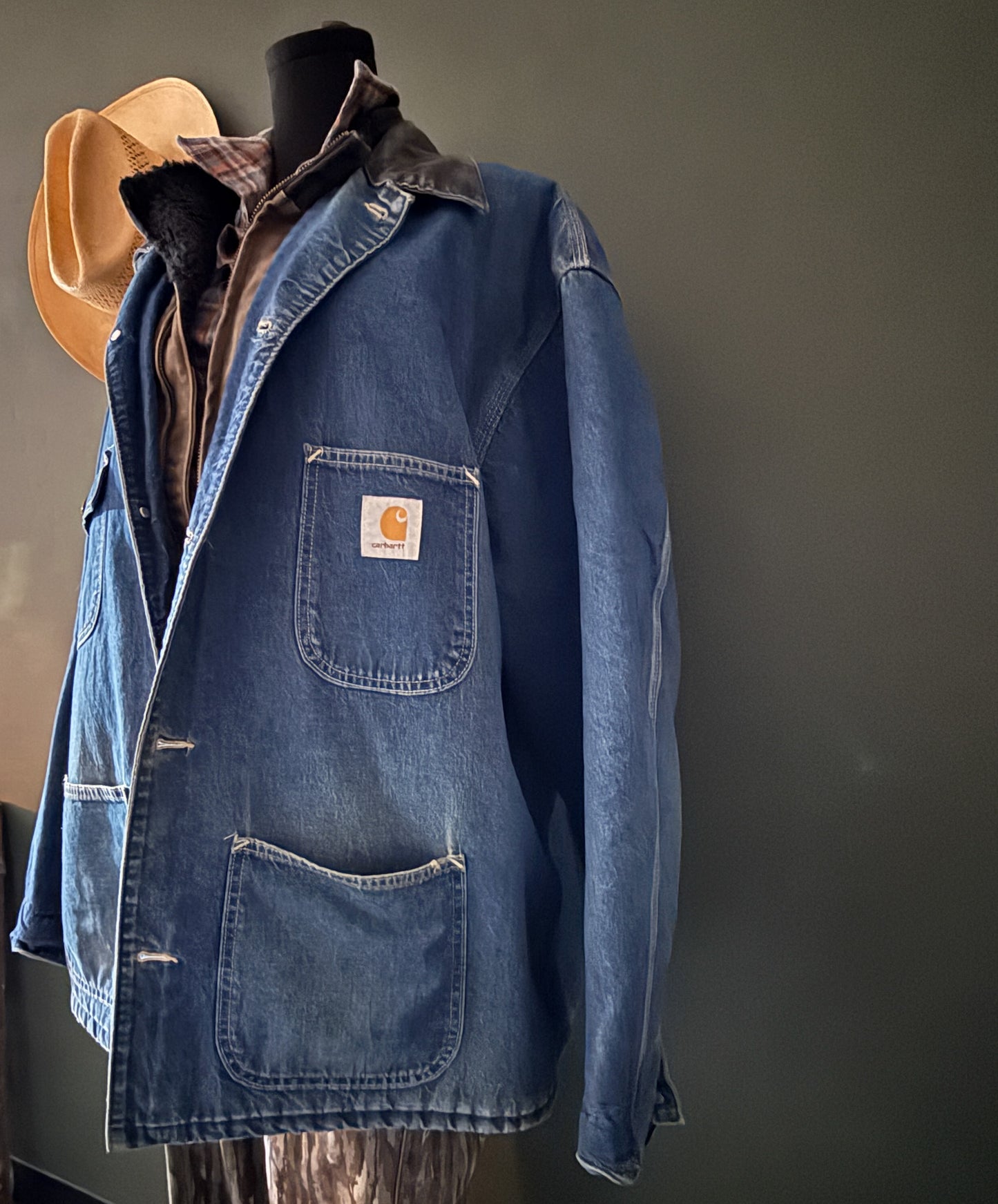 Carhartt Denim Chore Coat | vintage