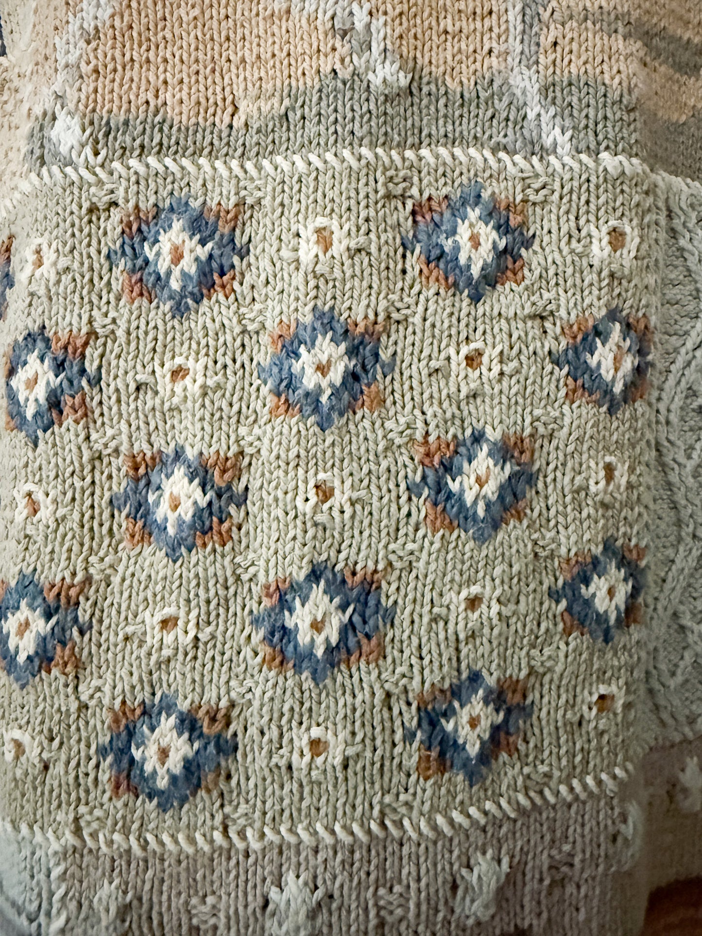 Ralph Lauren Patchwork Sweater | Vintage