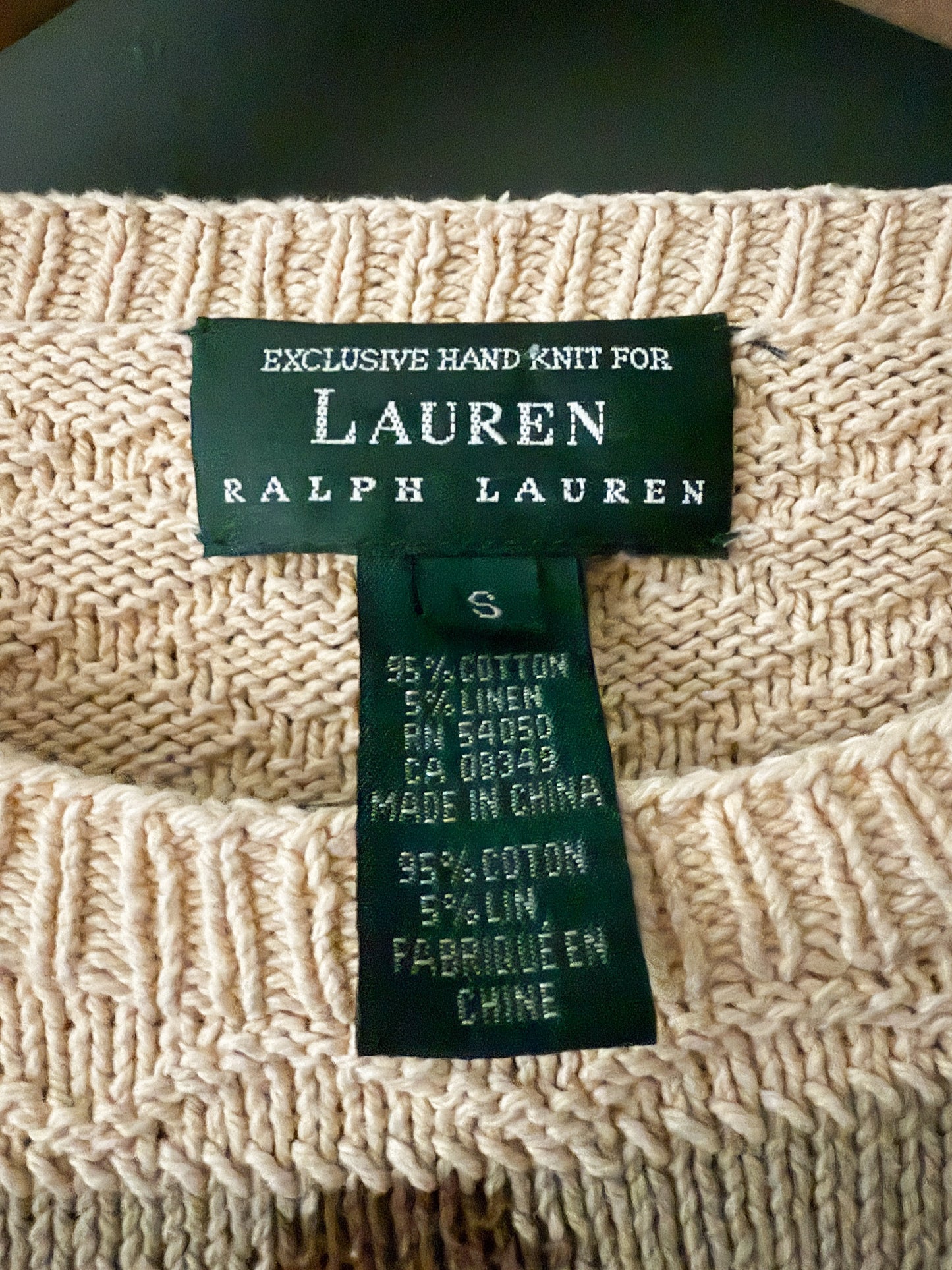 Ralph Lauren Patchwork Sweater | Vintage