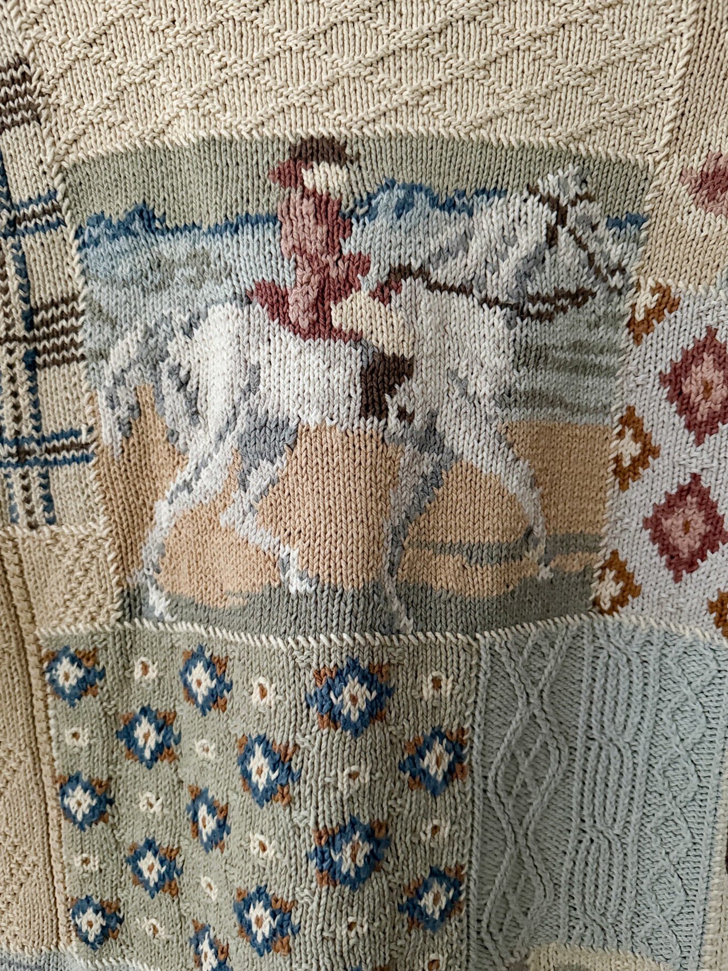 Ralph Lauren Patchwork Sweater | Vintage