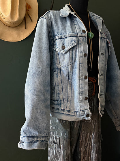 Levi’s Blanket Lined Denim Trucker Jacket | Vintage