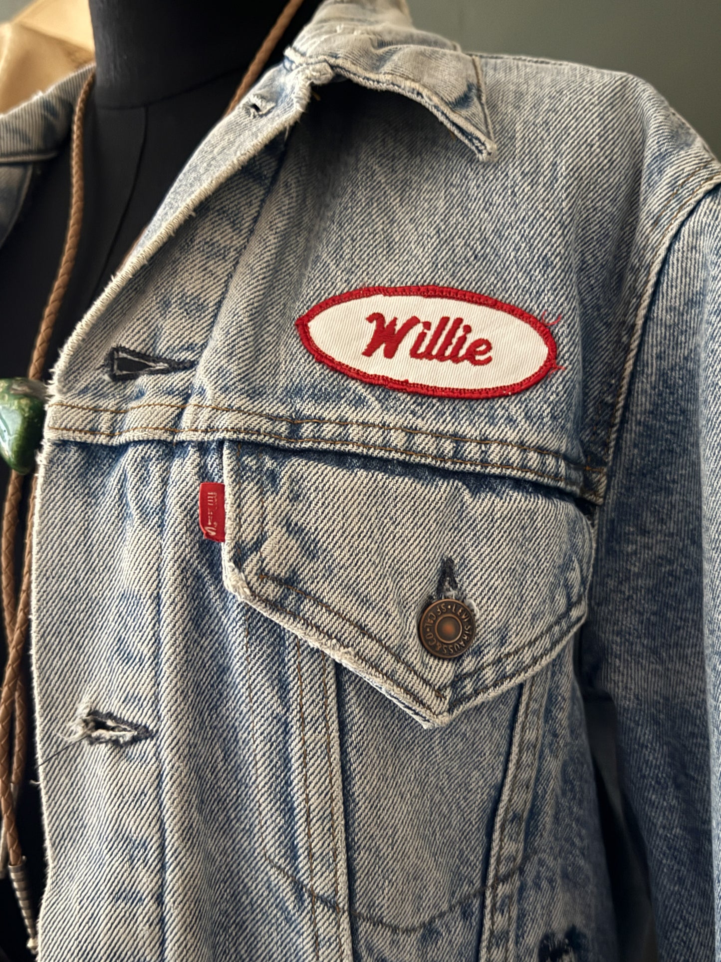 Levi’s Blanket Lined Denim Trucker Jacket | Vintage