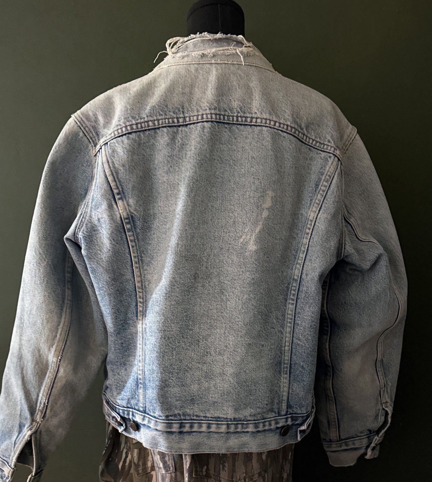 Levi’s Blanket Lined Denim Trucker Jacket | Vintage