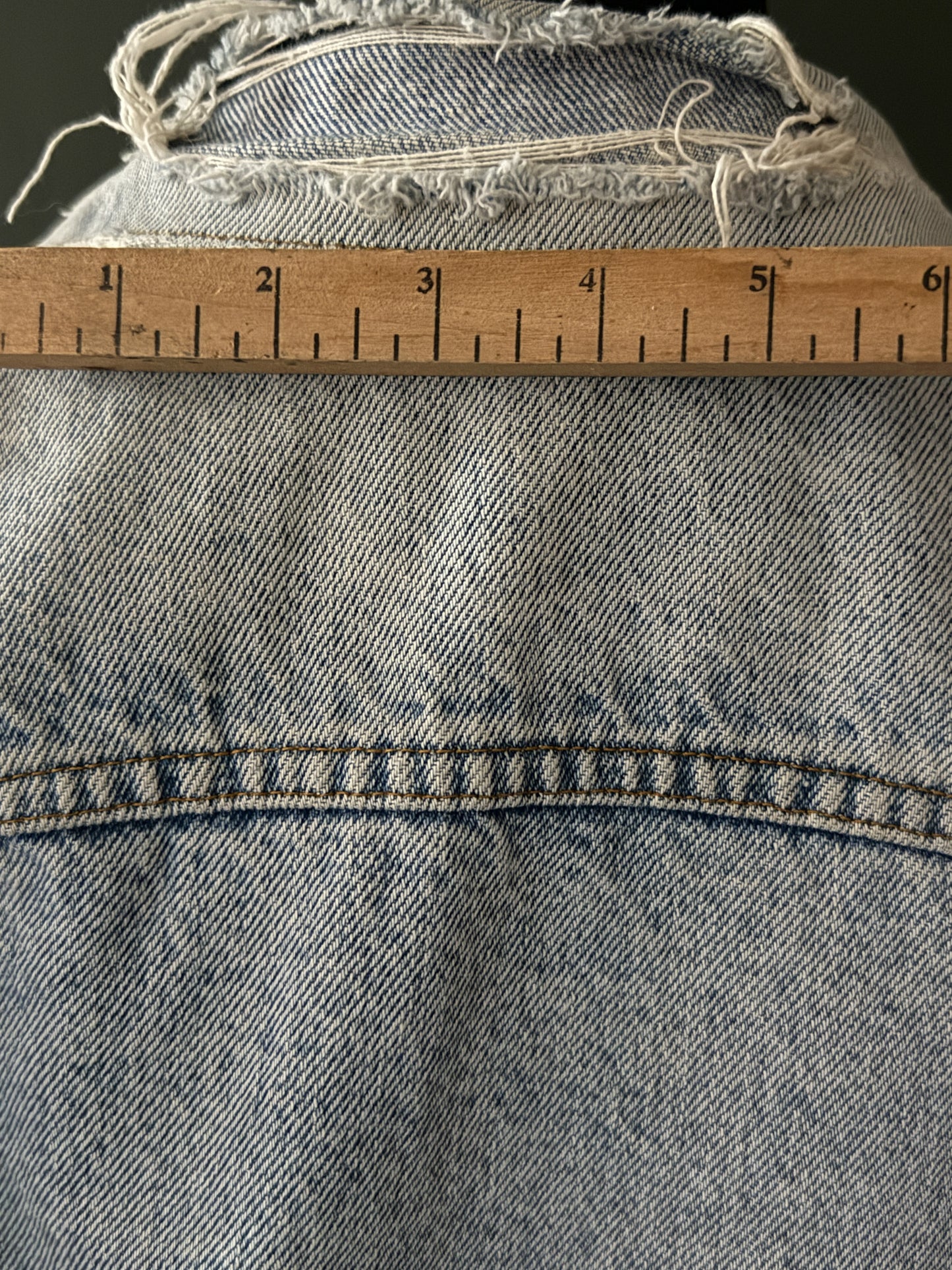 Levi’s Blanket Lined Denim Trucker Jacket | Vintage