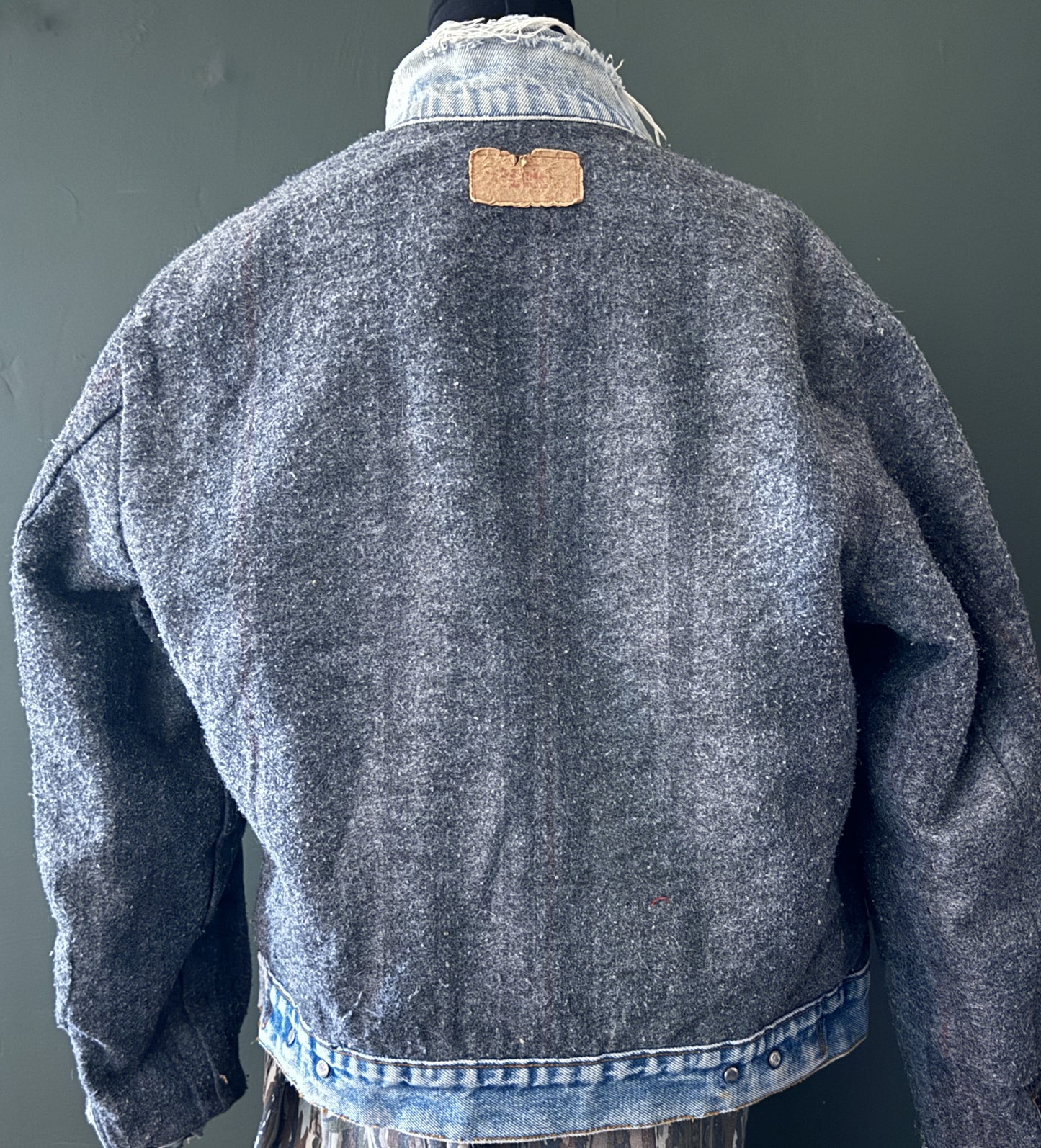 Levi’s Blanket Lined Denim Trucker Jacket | Vintage