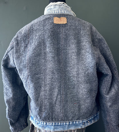 Levi’s Blanket Lined Denim Trucker Jacket | Vintage