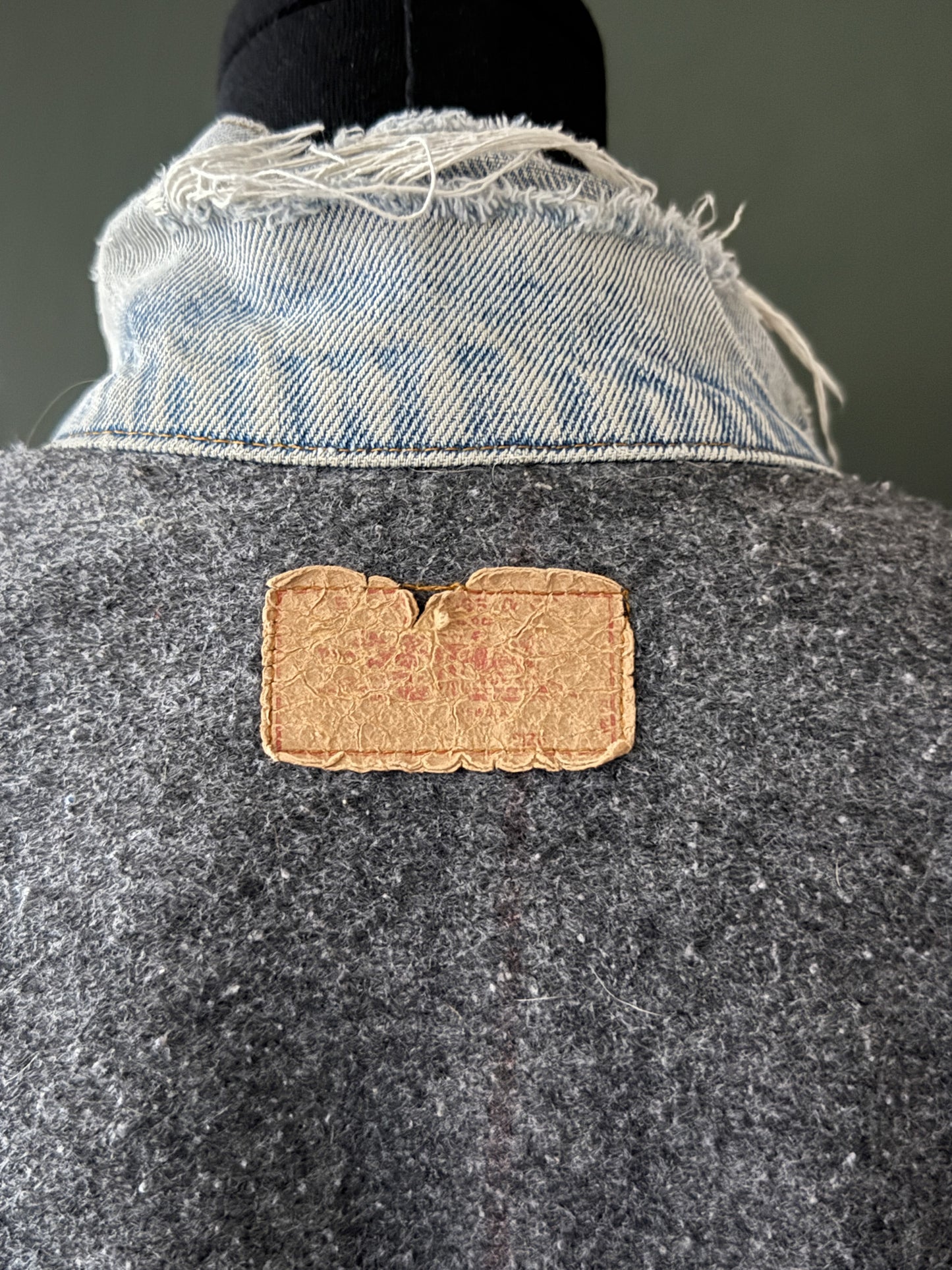 Levi’s Blanket Lined Denim Trucker Jacket | Vintage