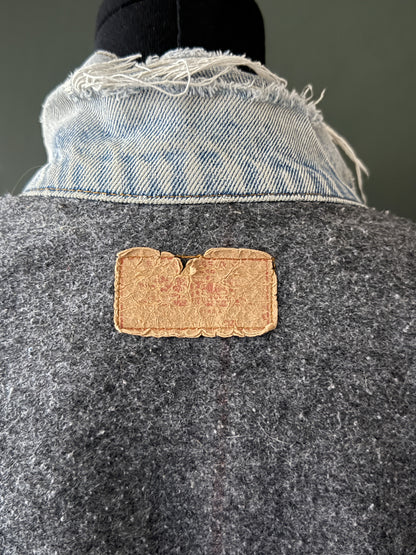 Levi’s Blanket Lined Denim Trucker Jacket | Vintage