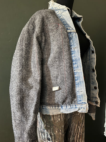 Levi’s Blanket Lined Denim Trucker Jacket | Vintage