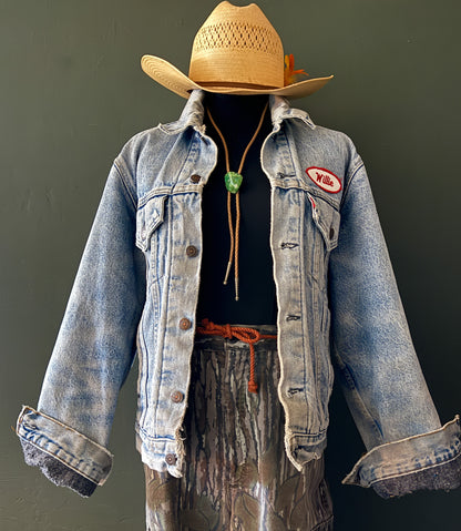 vintage levis blanket lined jacket
levis trucker jacket 527
heritage denim workwear
tomboy vintage jacket